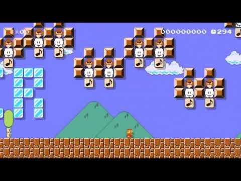 RIVERDALE Theme song in Mario maker 2 (created by me)