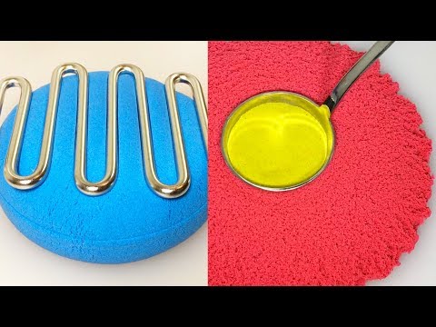 Very Satisfying Video Compilation 55 Kinetic Sand Cutting ASMR Video