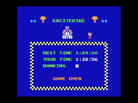 "Excitebike" Music : 4 - Game Over A