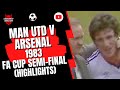 Man Utd v Arsenal 1983 FA Cup Semi-Final (Highlights)