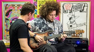 Video thumbnail for Ernie Ball Music Man Rabea Massaad Artist Series Sabre Guitar | New from NAMM 2024 by Guitar Center