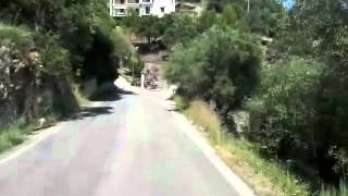 preview picture of video 'Cycling on Corfu (Kerkyra)'