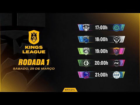 👑 Kings League Brazil - RODADA 1