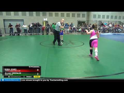 Intermediate 84 Elijah Greenlee Team Xtreme Vs Kara Jones Conrad Wrestling Club