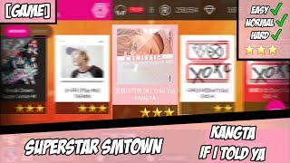 [SUPERSTAR SMTOWN] KANGTA - IF I TOLD YA | (FULL COMBO) | HARD/NORMAL/EASY - 3 STARS