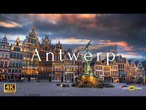 Antwerp Belgium 🇧🇪 in 4K Video by Drone | Ultra HD