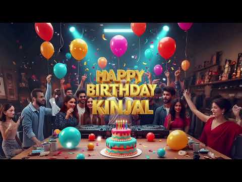 Happy Birthday Kinjal | New Birthday Song | Special Birthday Song | Celebration Birthday Song