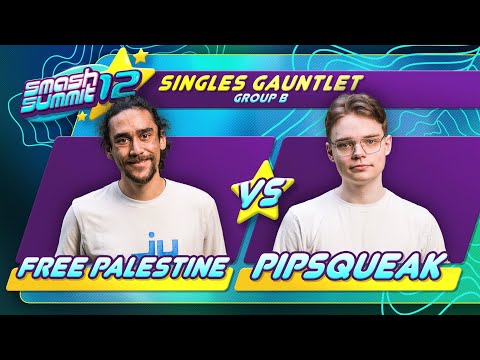 Free Palestine vs Pipsqueak - Singles Gauntlet: Bracket 2 Round 1 - Smash Summit 12 | Marth vs Fox