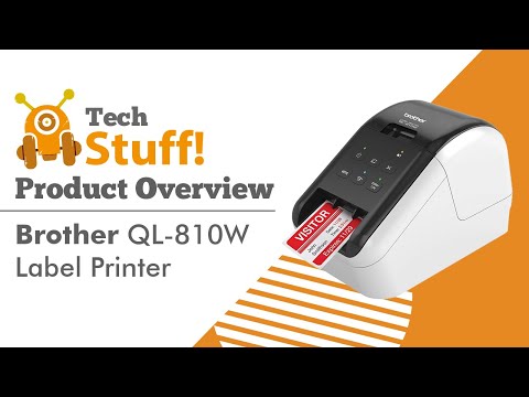 Brother UK QL-810W Wireless Label Printer | TechStuff Overview