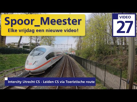 (4K) Cabview NS Trein | Toeristische route !! Utrecht CS via Hilversum naar Leiden CS (27)