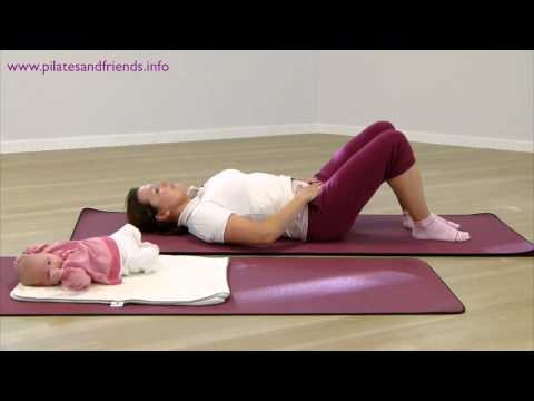 Übungssequenz nach der Geburt (erste und zweite Woche)