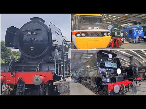 Video walk-through of Locomotion museum - including Flying Scotsman