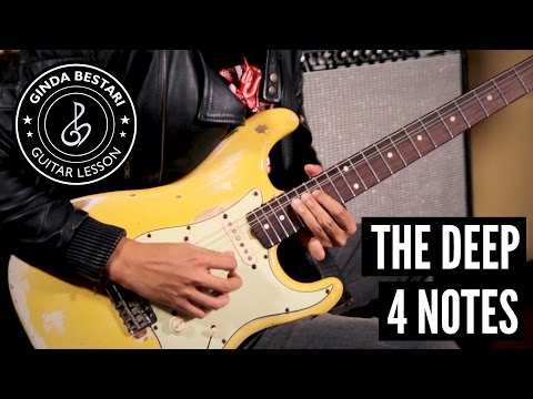 Ginda Bestari Guitar Lesson - The Deep 4 Notes