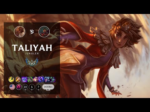 Taliyah Jungle vs Graves - NA Challenger Patch 12.6