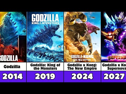 All Godzilla Movies & TV Shows (1954-2027) - Upcoming & Released