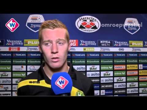 Reactie ADO-speler Mike van Duinen na Heracles Almelo - ADO Den Haag