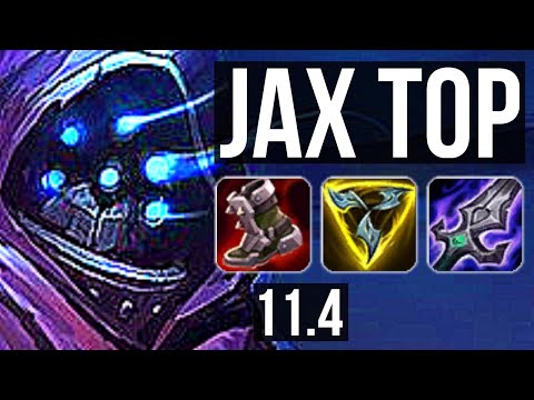 JAX vs GANGPLANK (TOP) | 67% winrate, Godlike | BR Challenger | v11.4