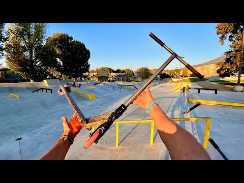 Riding EVERY SKATEPARK at WoodWard West