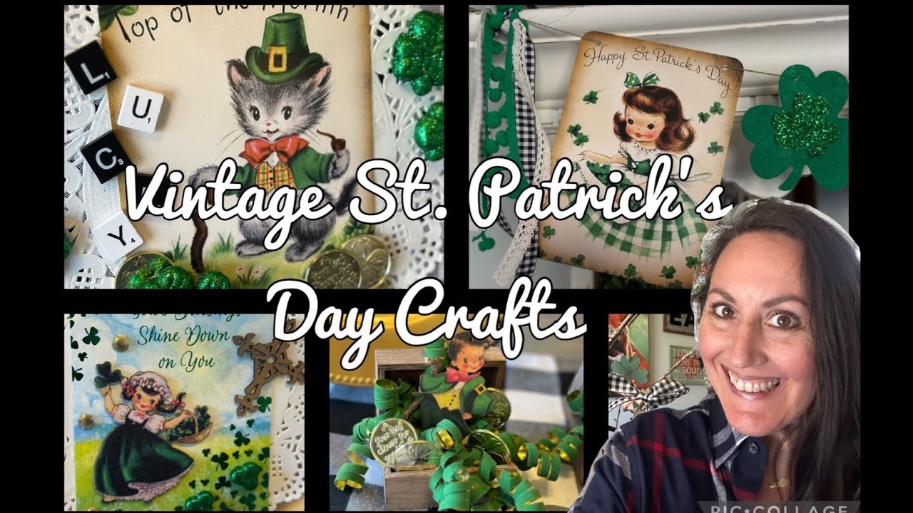 5 Vintage St. Patrick’s Day DIY’s 🌈☘️💰| Vintage Rustic Charm