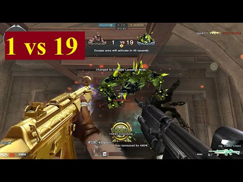 Crossfire NA 2.0 : MP5 Ultimate Goldsmith - Hero Mode X - Zombie V4