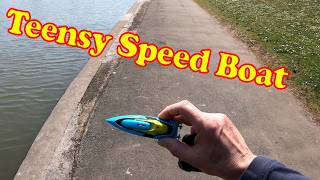 Teensy 4DRC Speed Boat @ Portishead Lake 20260427