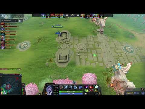 Unbelievable match DOTA 2 - Drow/Ember vs MEGA CREEPS (30 mins)