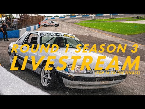 Klutch Kickers $100k Drift Series Round 1 Season 3 Live Stream (Top 16 to finals)