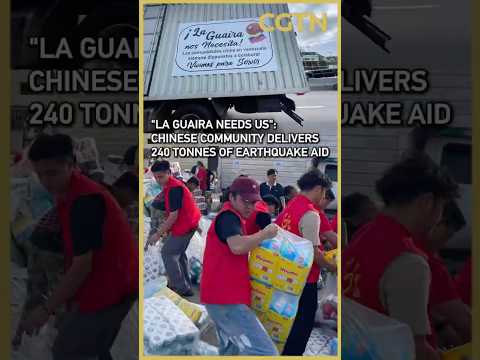 Exclusive: Chinese community in Venezuela rallies to deliver 240 tonnes of earthquake relief