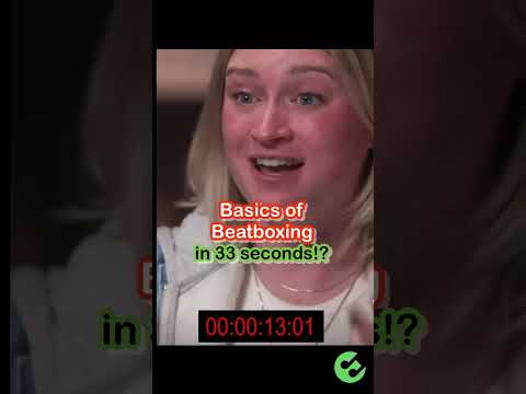 #beatbox 🙀Basics of Beatboxing in 33 seconds⁉️.              👉@Kaila Beatbox