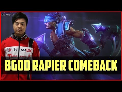 BurNIng EPIC AM RAPIER! #2 Biggest Comeback TI - iG vs Secret DOTA 2 TI5