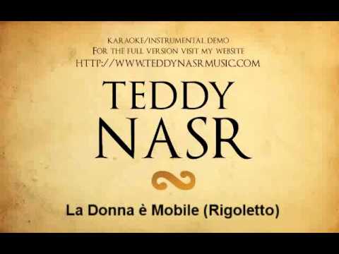 Instrumental / Karaoke - La donna è mobile ( Teddy NASR )