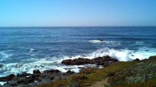preview picture of video 'Pacific from Fiscalini Preserve, Cambria, CA'