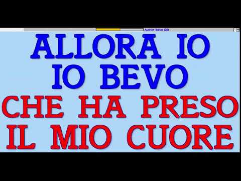 CALICE  CALICE AMARO  BAGUTTI   KARAOKE E CORI