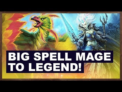 Big Spell Mage To Legend! | Rastakhan’s Rumble | Hearthstone