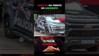 Sargento castro pega ladrão no semáforo