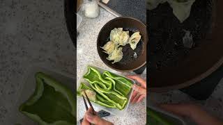 ある日の旦那弁当🫑 #料理 #自炊 #今日の晩ごはん #簡単レシピ #cooking #煮る #food #レシピ