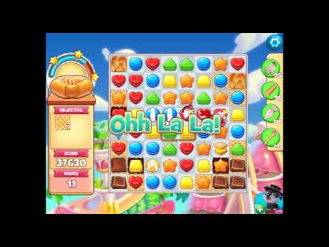 Cookie Jam Level 5216(with mandatory boosters)