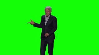 Harrison Ford "I think this guy did a great job" green screen