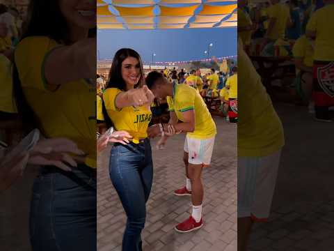 BRAZILIAN GIRL WAS MAD 🤣. #football #shortvideo #viralvideo #brazil #challenge