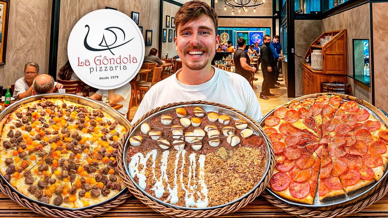 Rodizio de Pizza com sabores únicos I La Gôndola Pizzaria