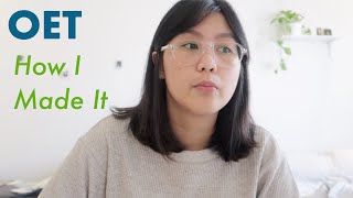 my OET journey | experience and tips