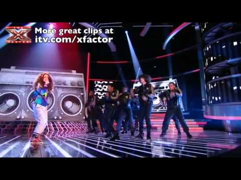 Cher Lloyd sings Walk This Way - The X Factor Live show 8 - itv.com/xfactor