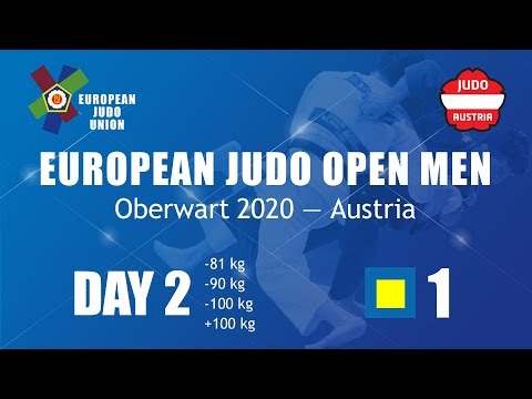 European Judo Open Men - Oberwart 2020 - Day 2 - Tatami 1
