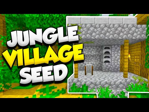 EPIC Jungle Village Spawn! Minecraft Seed