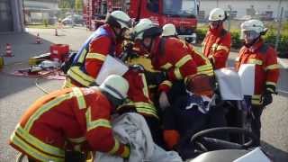 preview picture of video 'Die Breisacher Feuerwehr in Aktion'