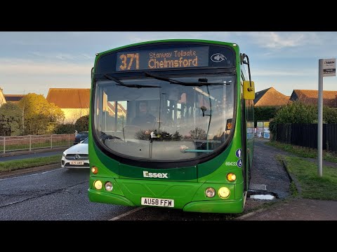 Beautiful ZF Music! - FirstBus 69433 Volvo B7RLE Wright Eclipse Urban working the 371