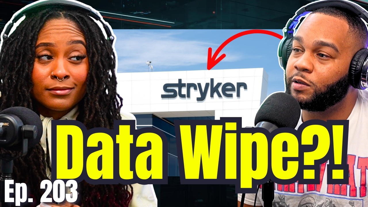 ep. 203  Iranian hackers Just DELETED Stryker: The Scariest Cyber Attack of 2026.
