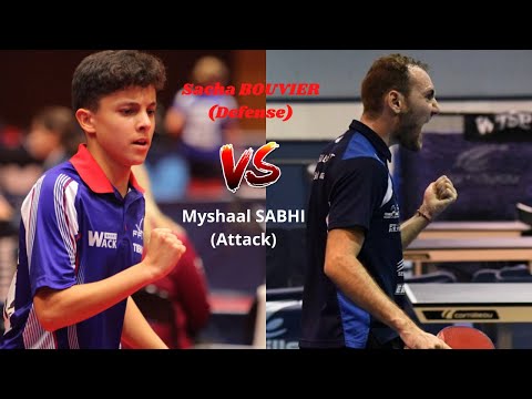 Sacha BOUVIER vs Myshaal SABHI | NATIONAL 1