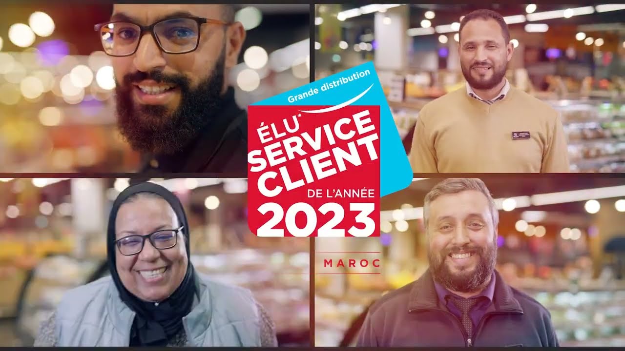 Marjane Élu Service Client de l'année 2023