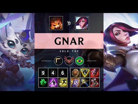 Gnar Top vs Fiora - BR Grandmaster Patch 25.09
